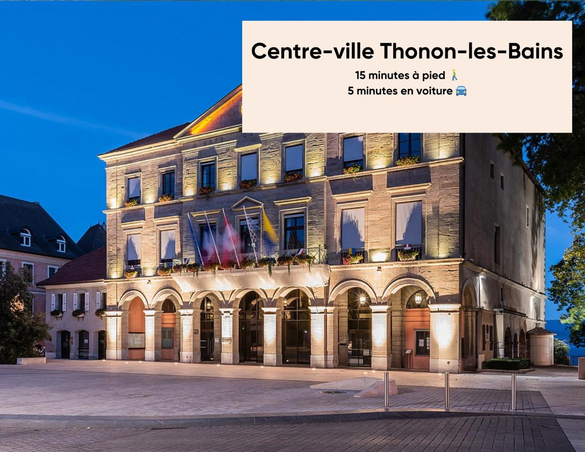 Cosy Et Moderne - Dent D'Oche Apartment Thonon-les-Bains Bagian luar foto