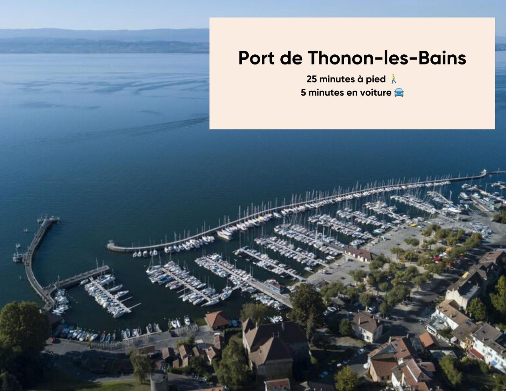 Cosy Et Moderne - Dent D'Oche Apartment Thonon-les-Bains Bagian luar foto